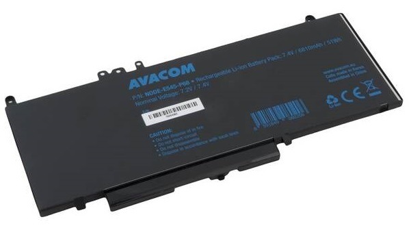 Baterie Avacom Dell Latitude E5450 Li-Pol 7,4V 6810mAh 51Wh Baterie Avacom Dell Latitude E5450 Li-Pol 7,4V 6810mAh 51Wh (NODE-E545-P68)