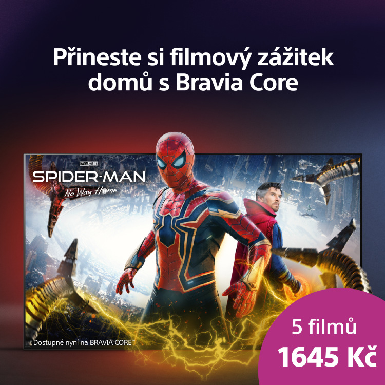 Televize Sony XR-55X93J Filmotéka Bravia Core