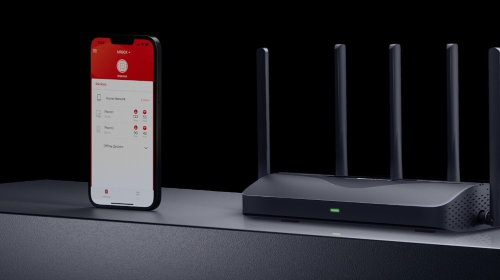 Router Mercusys MR47BE, Wi-Fi 7 černý Router Mercusys MR47BE, Wi-Fi 7 černý