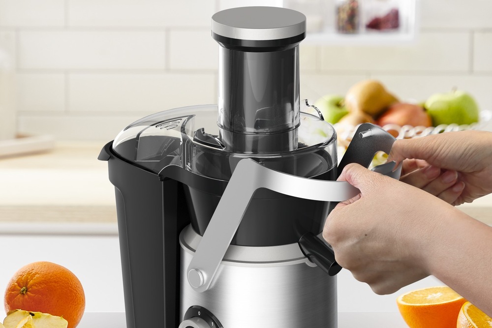 Odšťavňovač Tefal ZE660D10 černý/nerez