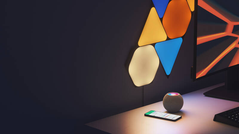 LED světlo Nanoleaf Shapes Black Hexagons Expansion Pack (3 ks) černé
