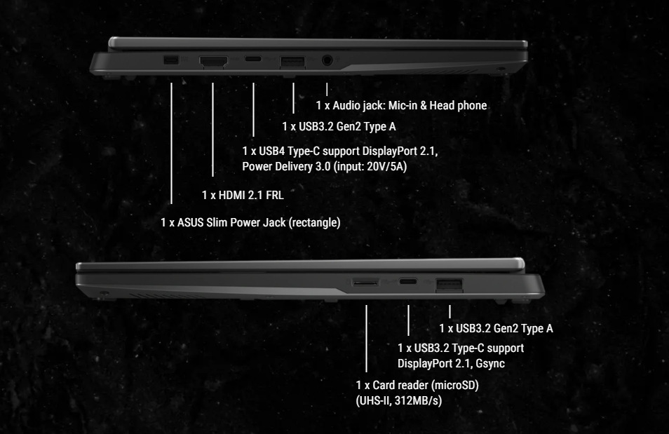 Notebook Asus TUF Gaming A14 šedý Notebook Asus TUF Gaming A14 šedý