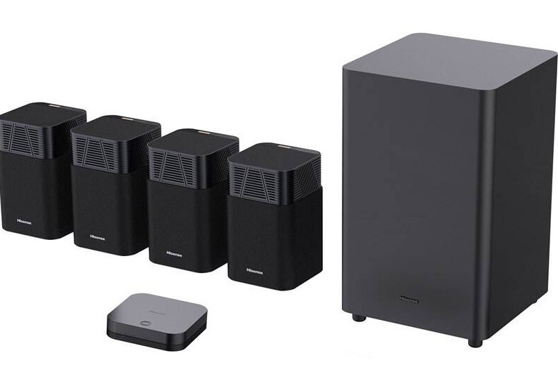 Soundbar se zadními reproduktory Hisense HT SATURN