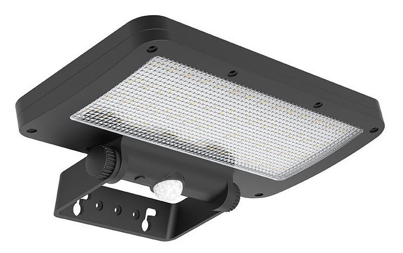 Reflektor Solight s LED integrovaným světlem, světelný tok 500 lumenů, černá barva