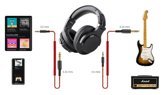 Sluchátka Soundeus Fidelity A50 2 černá Soundeus Fidelity A50 2