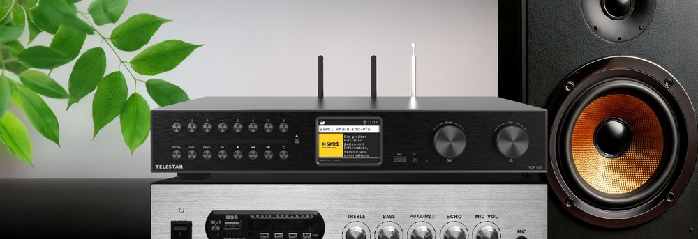 Zařízení podporuje služby jako Deezer, TIDAL, Napster, Calm Radio a další