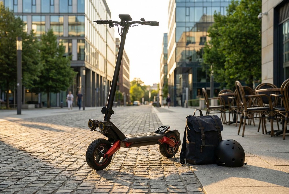 Elektrická koloběžka Sencor Scooter X50 OFF-ROAD černá Elektrická koloběžka Sencor Scooter X50 OFF-ROAD ve městě
