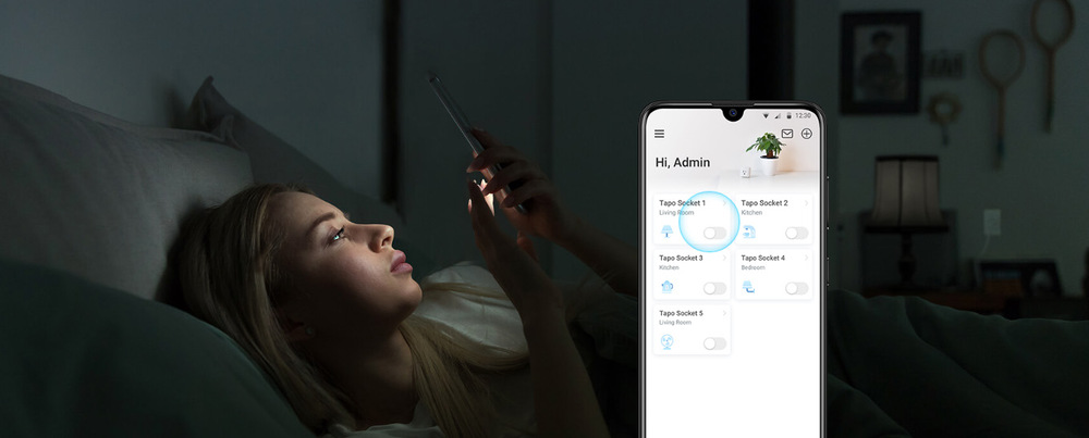 Chytrá zásuvka TP-Link Tapo P100 bílá