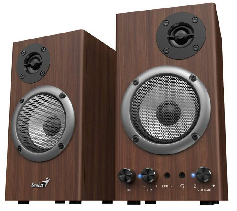 Reproduktory Genius SP-HF 500B dřevo