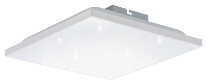 Stropní svítidlo Eglo Calemar-S, čtvercové, 43,7 cm - bílé