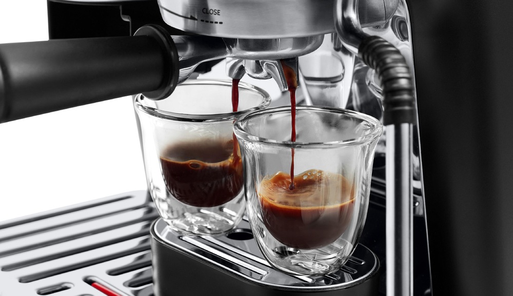 Pákový kávovar De'Longhi La Specialista ARTE EC9155.MB černý/stříbrný Espresso De'Longhi EC 9155 MB La Specialista ARTE