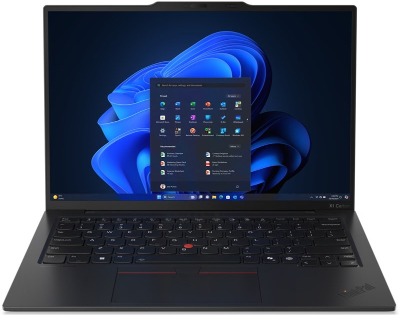 Notebook Lenovo ThinkPad X1 Carbon Gen 13 Aura Edition, černá barva