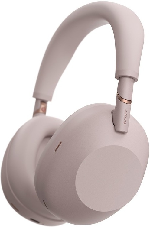 Oblouková sluchátka Sony WH-1000XM6, Noise Cancelling, růžová barva
