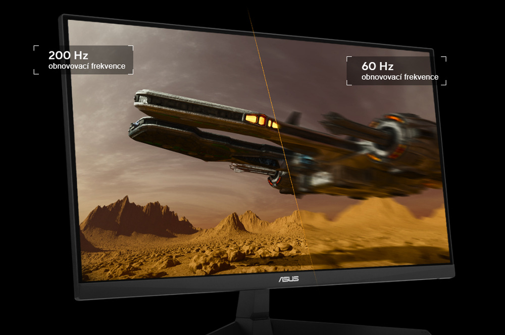 ASUS TUF Gaming Series 5 nabízí 200Hz obnovovací frekvenci