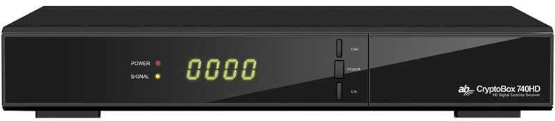 Satelitní přijímač AB Cryptobox 740HD .