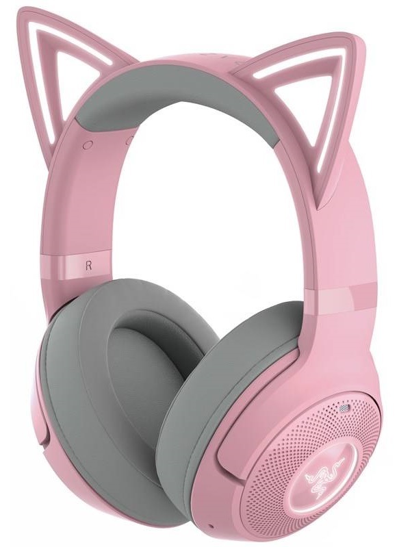 Headset Razer Kraken Kitty V2 BT,  Quartz růžový