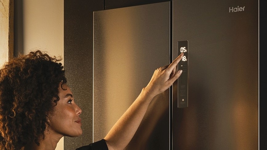 Americká lednice Haier HFR7720DWMP nerez Americká lednice Haier HFR7720DWMP nerez