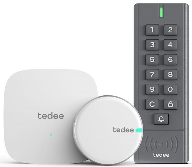 Klávesnice k alarmům Tedee KeyPad šedá
