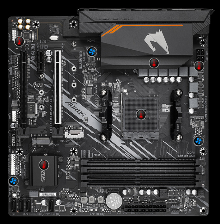 Základní deska GIGABYTE B550M AORUS ELITE
