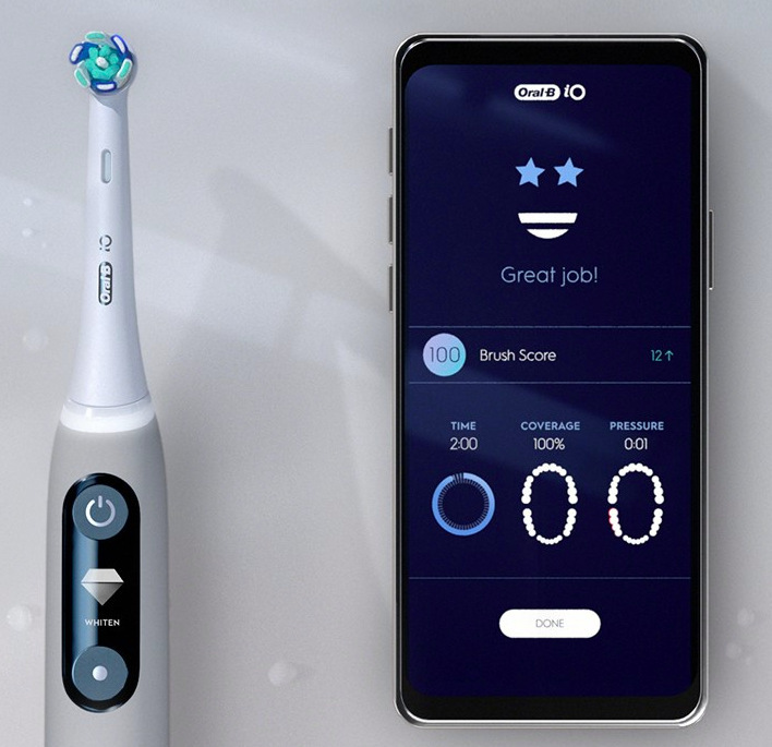 Zubní kartáček Oral-B iO Series 6 Grey Opal šedý
