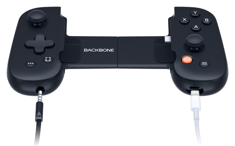 Gamepad Backbone One - Apple Edition s konektory