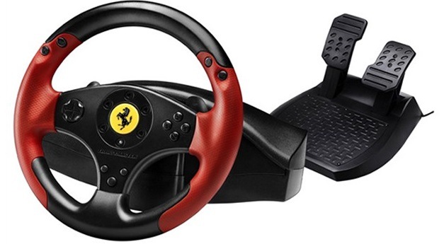 Volant Thrustmaster Ferrari Red Legend pro PC, PS3 + pedály černý