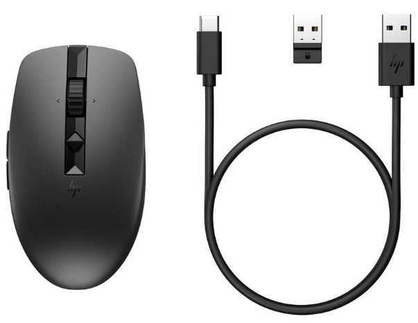 Myš HP 710 Rechargeable Silent černá Myš HP 710 Rechargeable Silent optická/6 tlačítek/3000DPI - černá