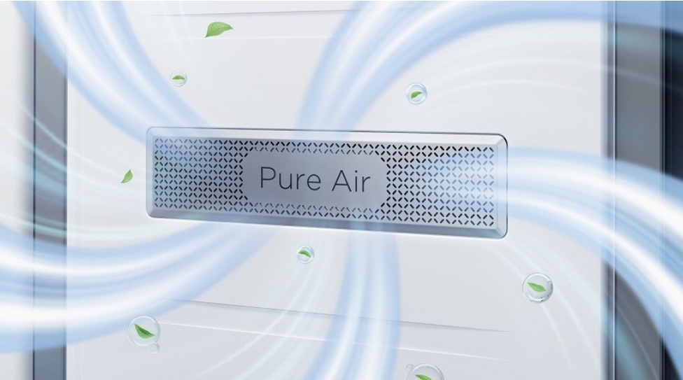 Americká lednice TCL RC456CSD0 stříbrná