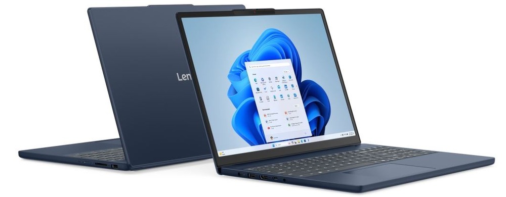 Notebook Lenovo IdeaPad Slim 3 15IRH10 z bočního úhlu