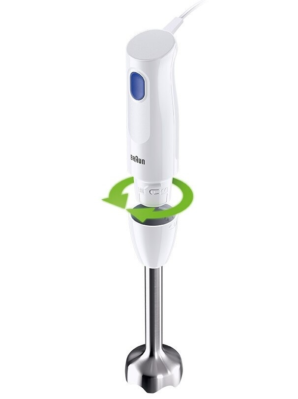 Ponorný mixér Braun MultiQuick 1 MQ10.202MWH bílý Ponorný mixér Braun MQ10.202MWH MultiQuick 1 je vhodný pro přípravu krémových polévek, omáček, pomazánek i ovocných směsí