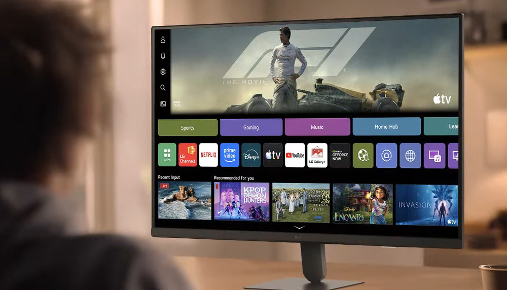 Monitor LG 32U701SB-B černý LG 32U701SB-B nabízí rozlišení 4K