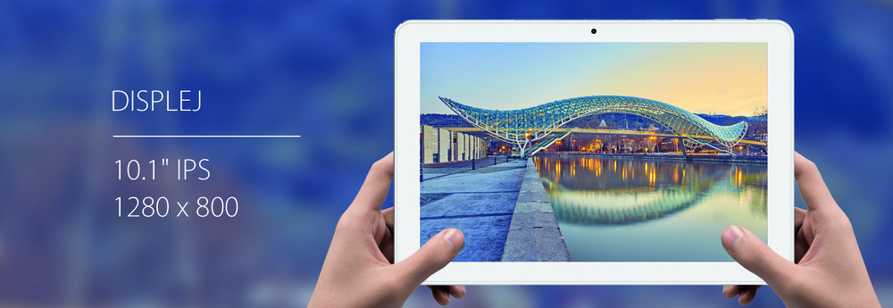 Dotykový tablet iGET SMART W102 šedý Dotykový tablet iGET SMART W102 šedý