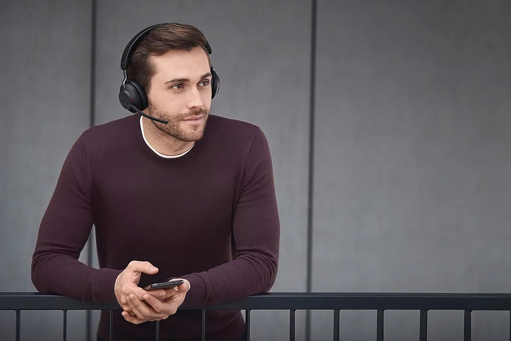 Headset Jabra Evolve2 65, USB-A, MS teams, Stereo černý