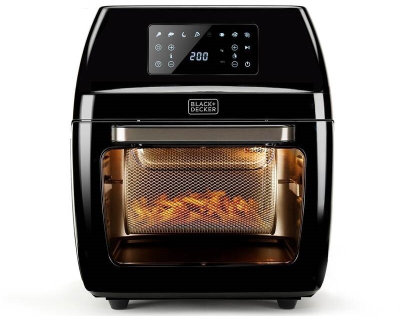 Fritéza horkovzdušná Black+Decker BXAFO1200E černá Fritéza horkovzdušná Black+Decker BXAFO1200E černá