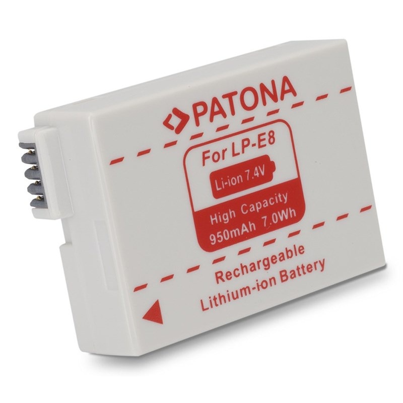 Baterie PATONA pro Canon LP-E8 950mAh