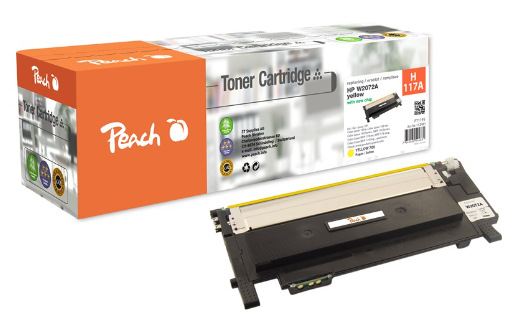 Toner Peach HP 117A, W2070A, 700 stran žlutý Toner Peach HP 117A, W2070A, 700 stran žlutý