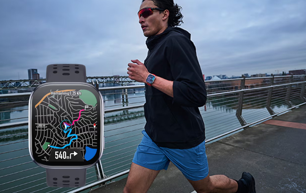 Chytré hodinky Amazfit Bip 6 šedé/zlaté