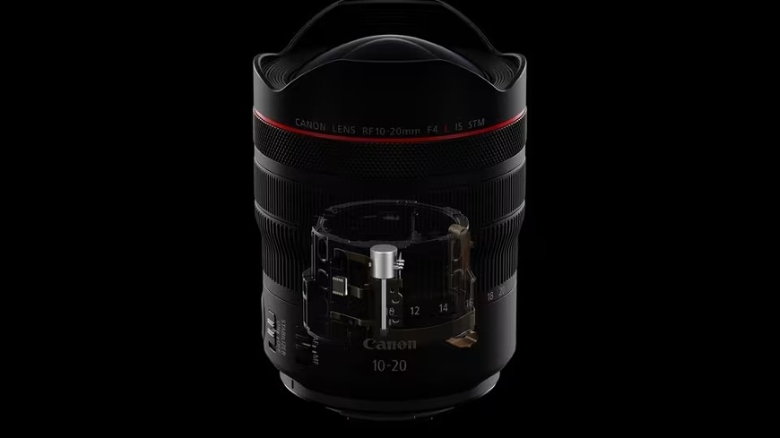 Objektiv Canon RF 10-20 mm f/4L IS STM černý Canon RF 10–20 mm f/4L IS STM