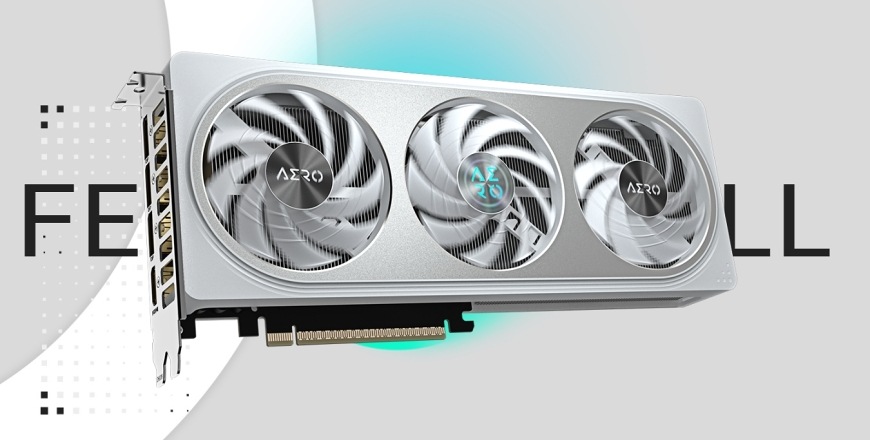 Grafická karta GIGABYTE GeForce RTX 5060 Ti AERO OC 8G