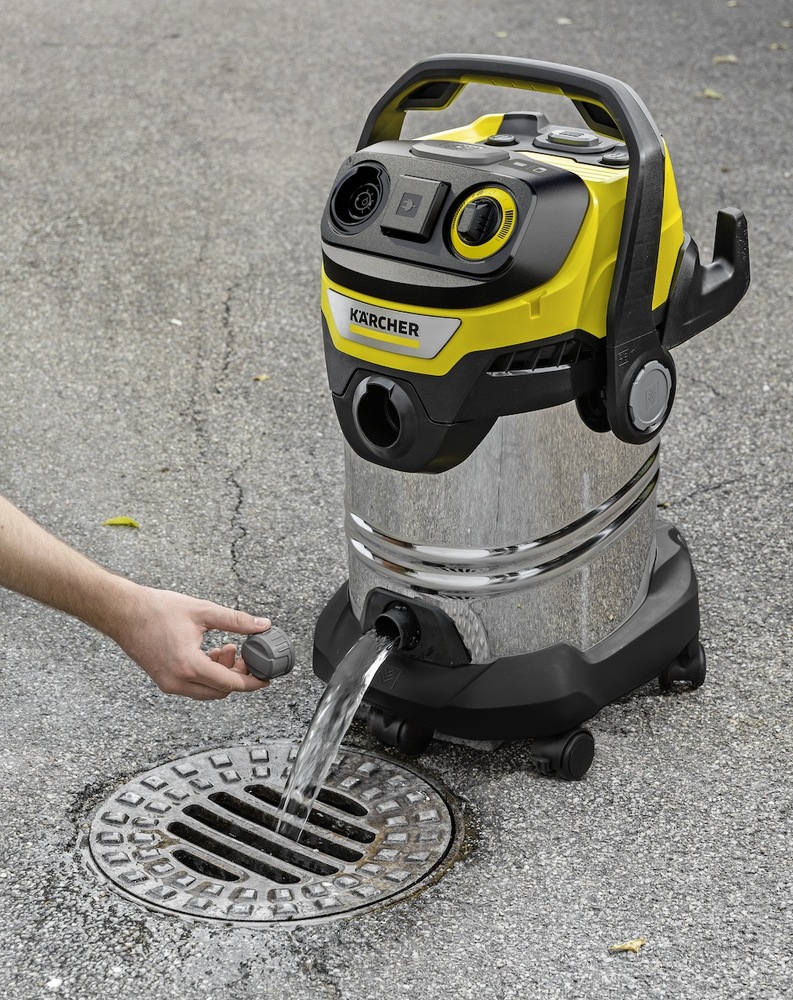Vysavač Kärcher přizpůsobuje sací výkon