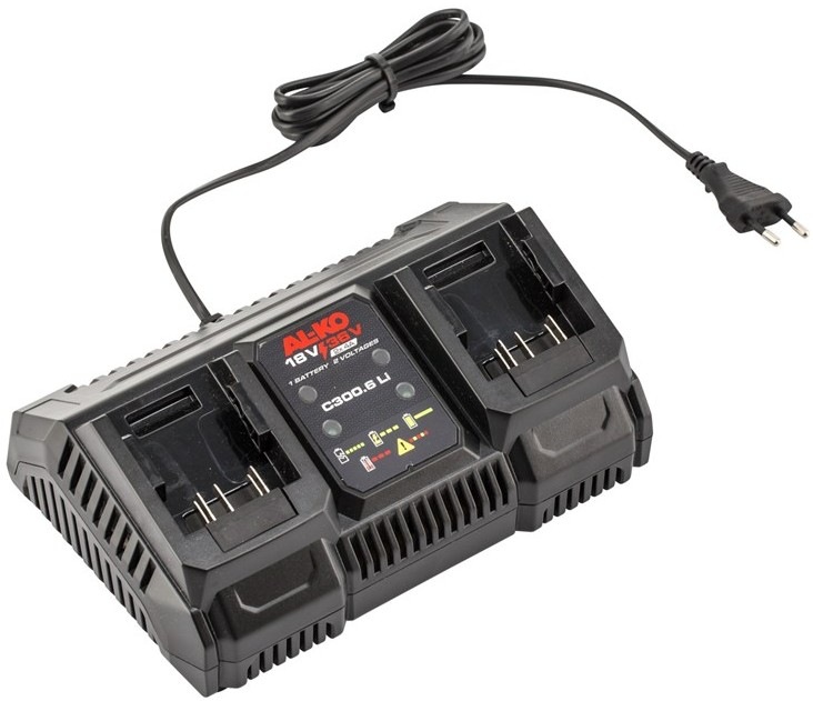 Nabíječka AL-KO 114132 18V/36V pro současné nabíjení dvou baterií 