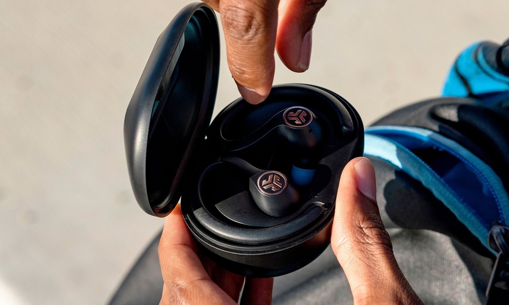 Sluchátka JLab JBuds Air Sport True Wireless černá
