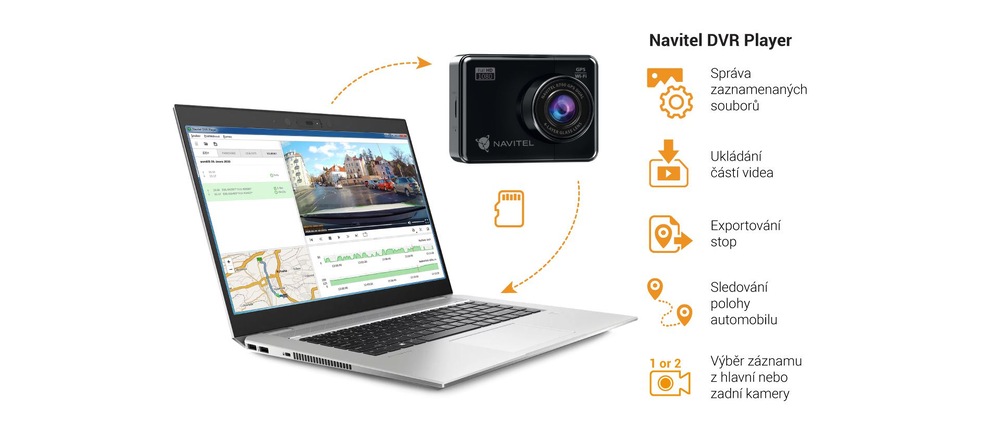 Autokamera NAVITEL R700 Dual černá