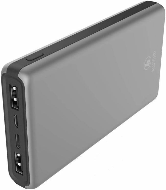 Powerbanka Hama ALU15HD, 15000 mAh stříbrná