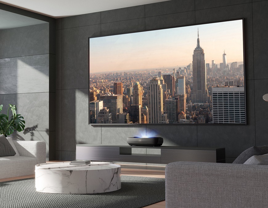 Laser TV Hisense 120L9HA Laser Smart TV Hisense 120L9H, černá, VIDAA U