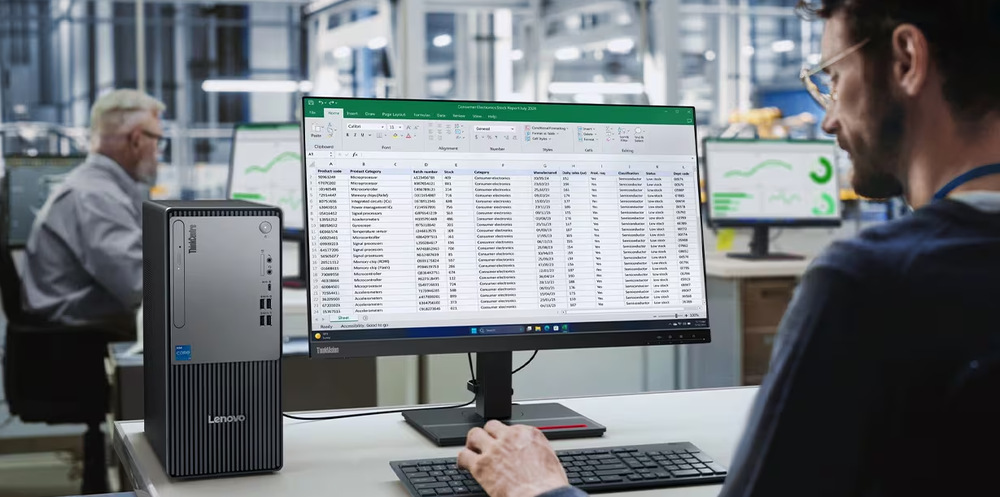 Stolní počítač Lenovo ThinkCentre neo 50t Gen 5 černý Stolní počítač Lenovo ThinkCentre neo 50t Gen 5 černý