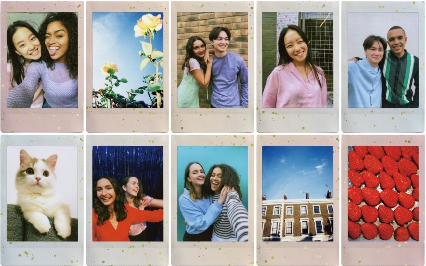 Fotografie na instantním filmu Fujifilm Instax Mini Soft Glitter 