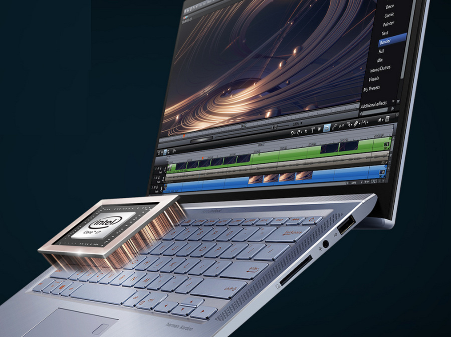 Notebook Asus Zenbook UX431FA-AN004T stříbrný Notebook Asus Zenbook UX431FA-AN004T stříbrný