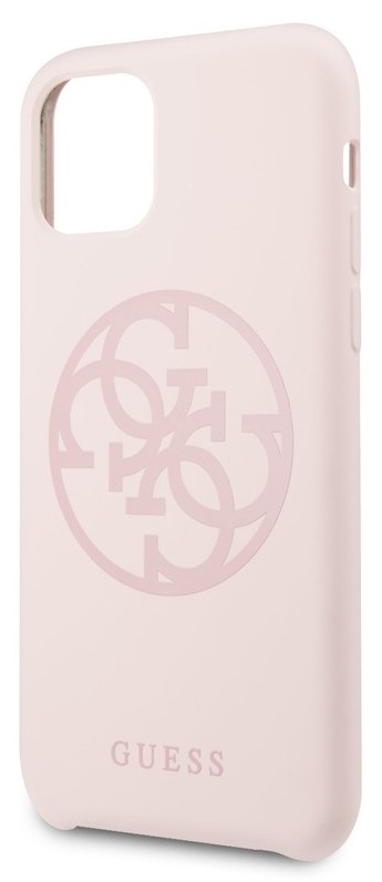Kryt na mobil Guess 4G Tone on Tone pro Apple iPhone 11, růžová