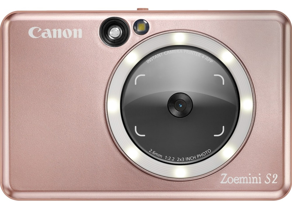 Instantní fotoaparát Canon Zoemini S2 růžový/zlatý